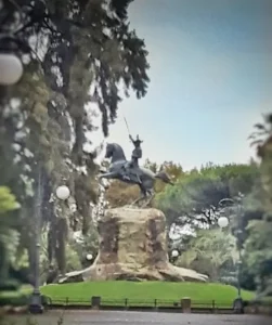 Statua equestre di Garibaldi a La Spezia